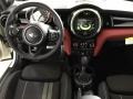 Double Stripe Carbon Black Dashboard Photo for 2017 Mini Convertible #116388458