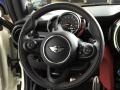 2017 Mini Convertible Double Stripe Carbon Black Interior Steering Wheel Photo
