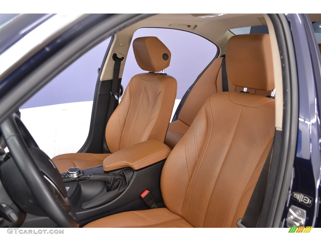 2014 3 Series 328i Sedan - Imperial Blue Metallic / Saddle Brown photo #13