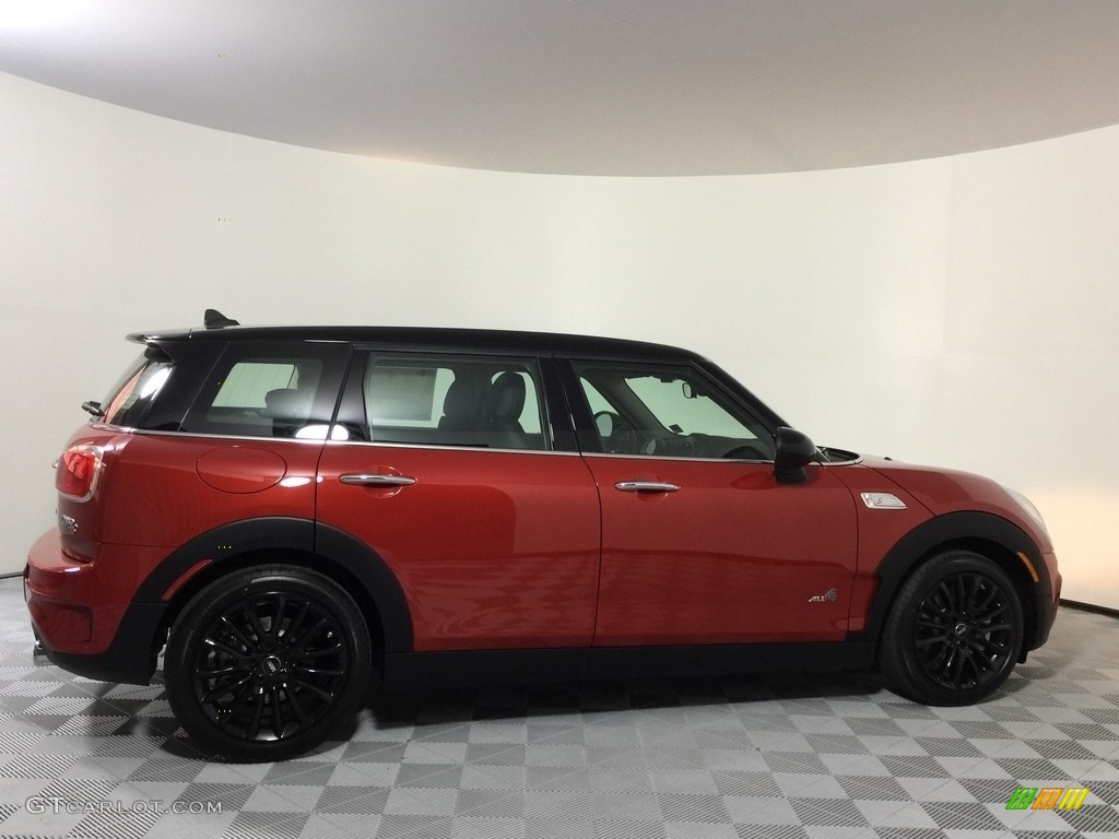 2017 Clubman Cooper S ALL4 - Blazing Red Metallic / Carbon Black photo #8