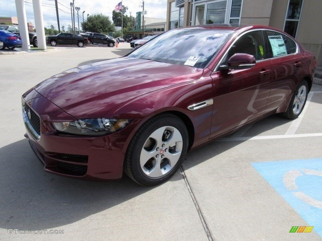 Odyssey Red 2017 Jaguar XE 25t Exterior Photo #116389333