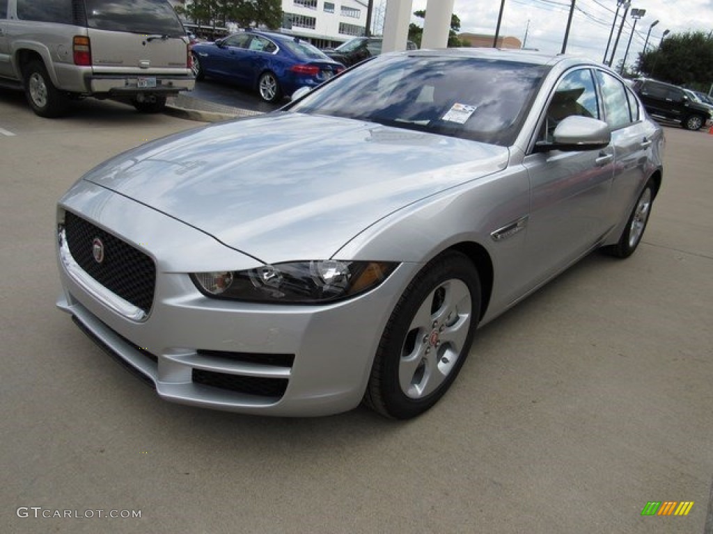 Rhodium Silver 2017 Jaguar XE 25t Exterior Photo #116389784