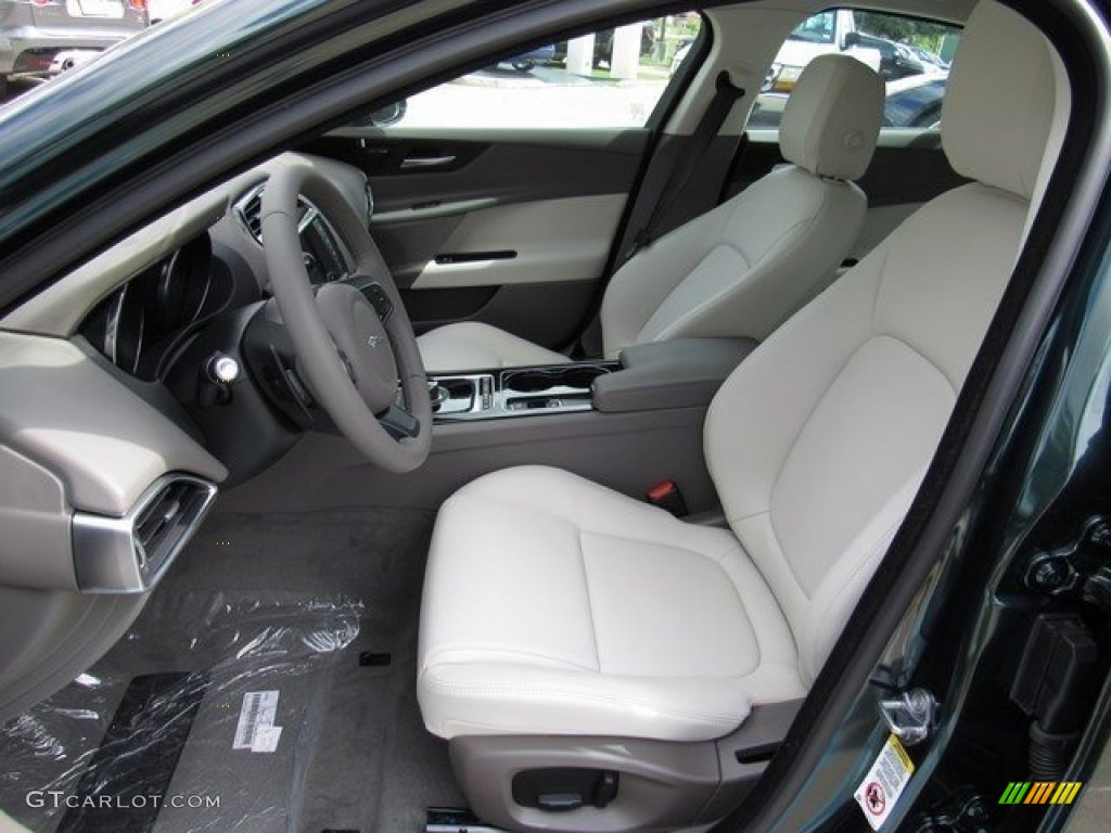 2017 XE 25t Premium - British Racing Green / Light Oyster photo #3