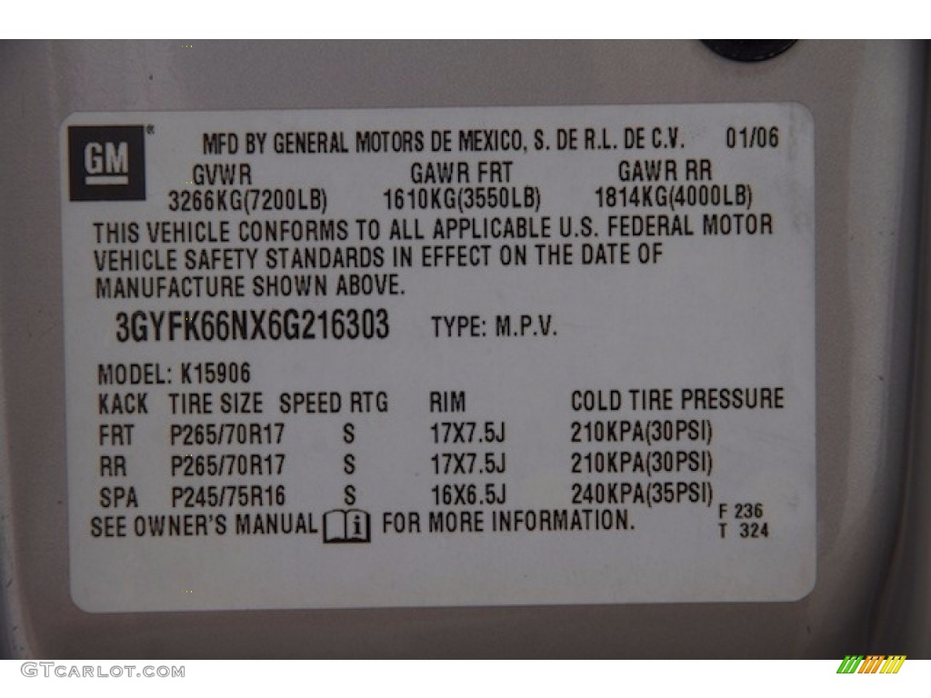 2006 Escalade ESV AWD Platinum - Quicksilver / Pewter photo #34