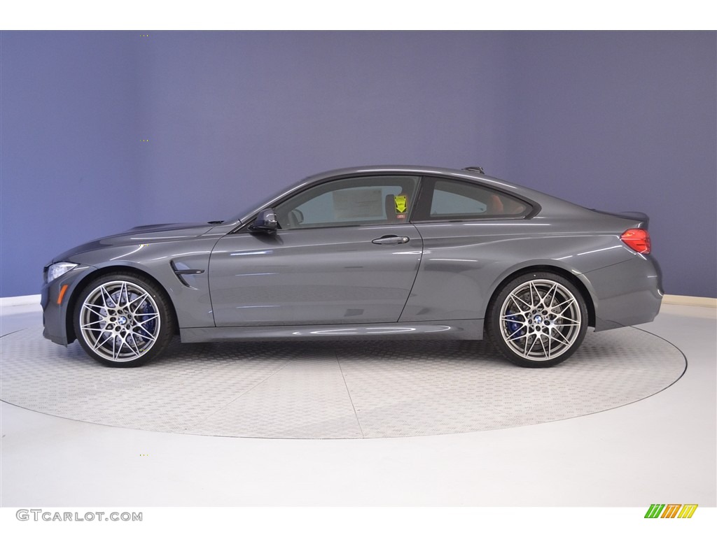 Mineral Grey Metallic 2017 BMW M4 Coupe Exterior Photo #116392256