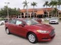 Ruby Red 2014 Ford Fusion S