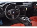 Sakhir Orange/Black 2017 BMW M4 Coupe Dashboard