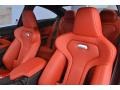 Sakhir Orange/Black Front Seat Photo for 2017 BMW M4 #116392400