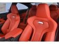 Sakhir Orange/Black 2017 BMW M4 Coupe Interior Color