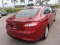 2014 Ruby Red Ford Fusion S  photo #6