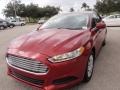 2014 Ruby Red Ford Fusion S  photo #14