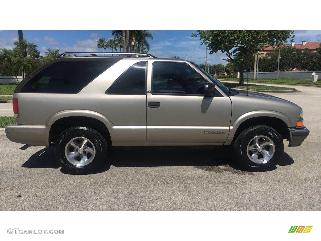 2001 Blazer LS - Light Pewter Metallic / Graphite photo #6