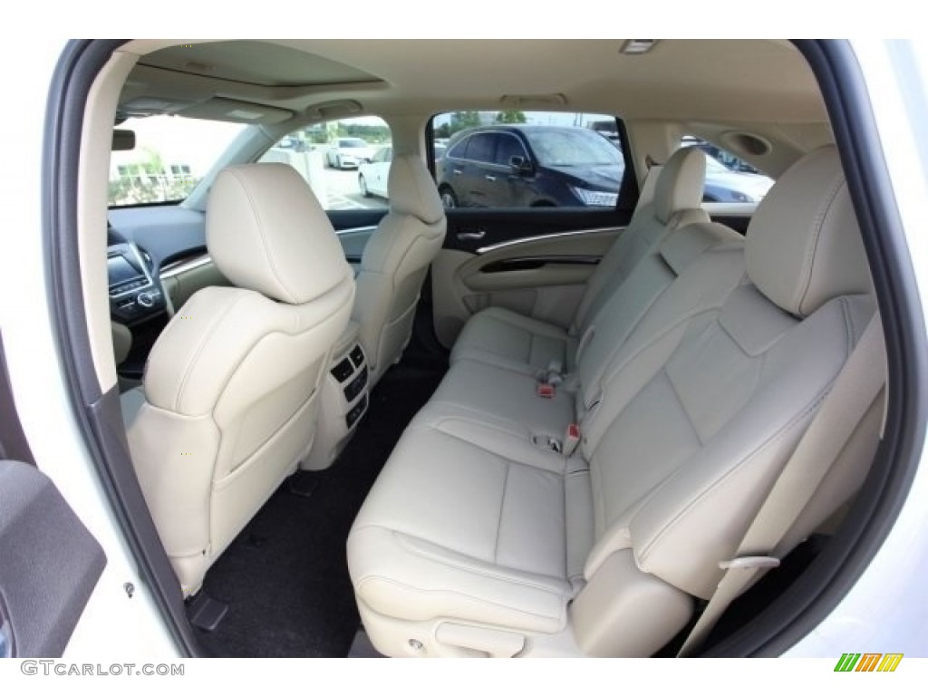 Parchment Interior 2017 Acura MDX Technology SH-AWD Photo #116395637