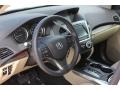 Parchment 2017 Acura MDX Technology SH-AWD Dashboard