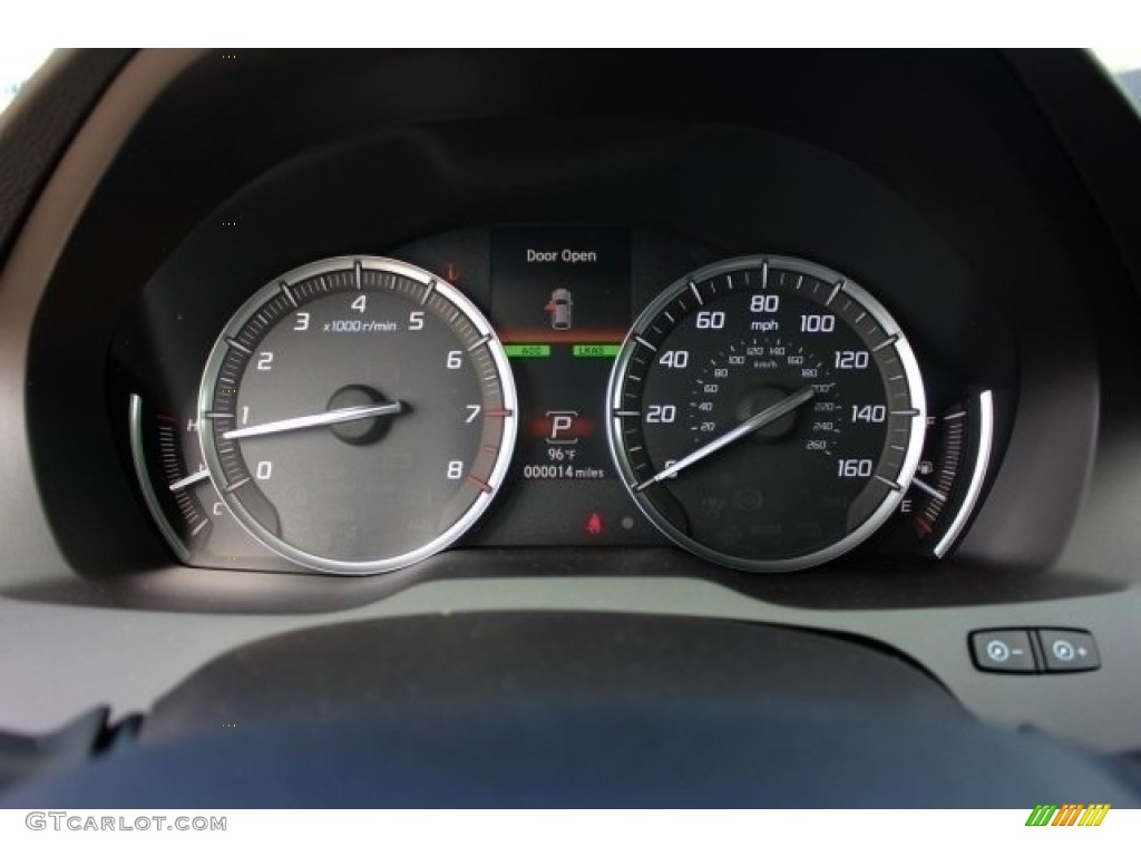 2017 Acura MDX Technology SH-AWD Gauges Photo #116395856