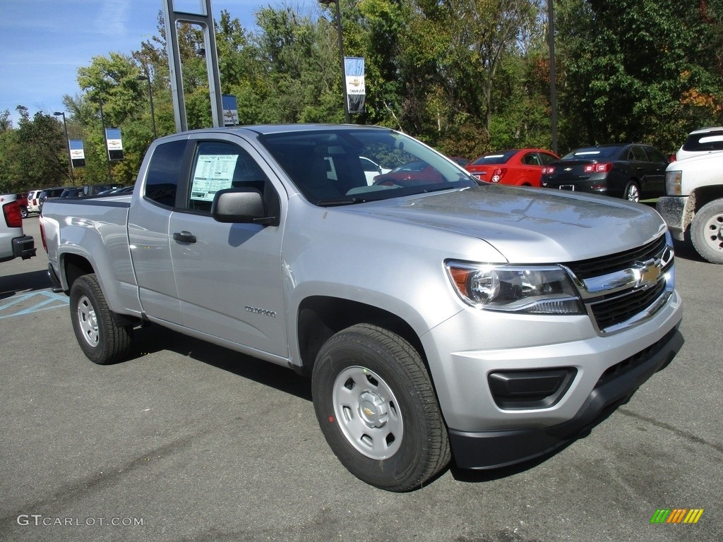 Silver Ice Metallic 2016 Chevrolet Colorado WT Extended Cab Exterior Photo #116396273