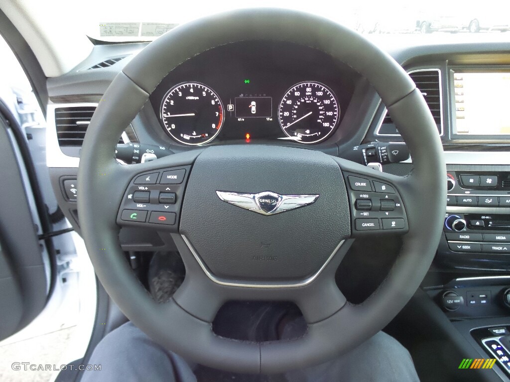 2017 Hyundai Genesis G80 AWD Steering Wheel Photos