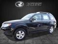 2013 Obsidian Black Pearl Subaru Forester 2.5 X  photo #1