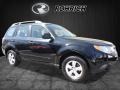 2013 Obsidian Black Pearl Subaru Forester 2.5 X  photo #2