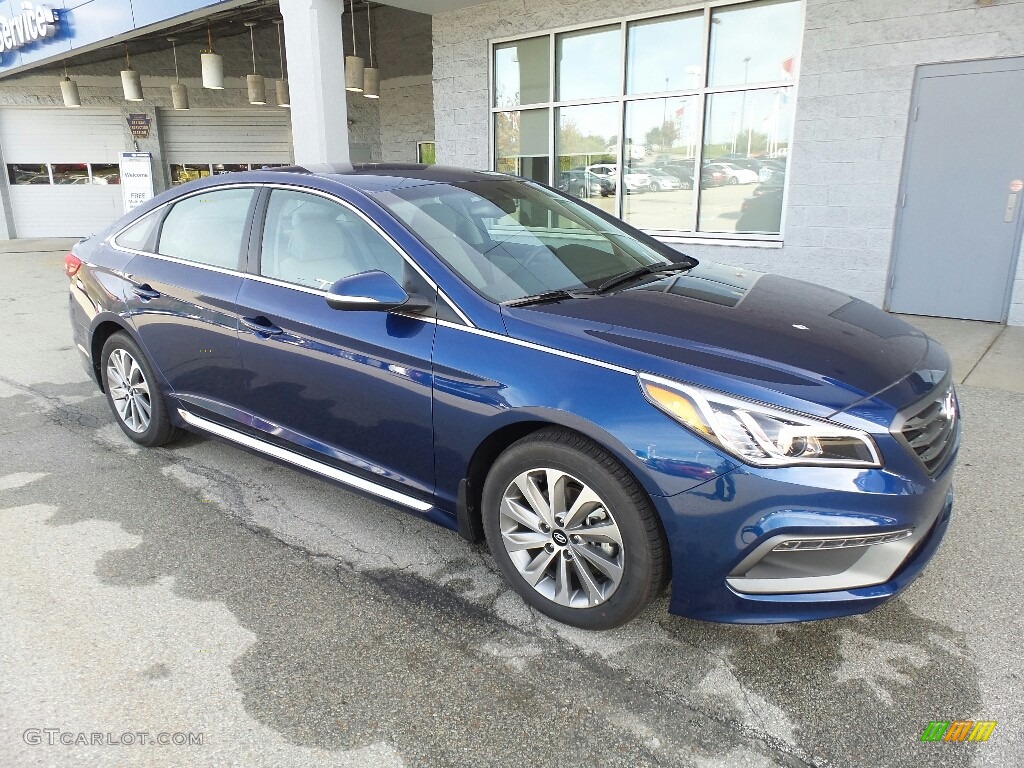 Lakeside Blue Hyundai Sonata