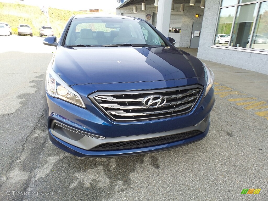 2017 Sonata Sport - Lakeside Blue / Gray photo #4