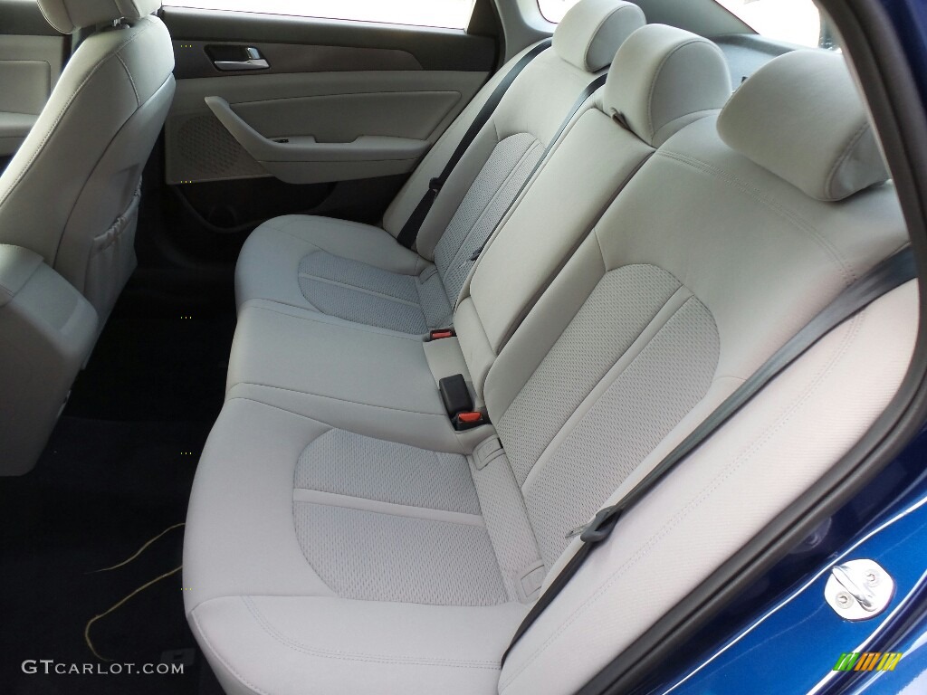 Gray Interior 2017 Hyundai Sonata Sport Photo #116397335