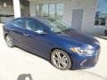 2017 Lakeside Blue Hyundai Elantra Limited  photo #1