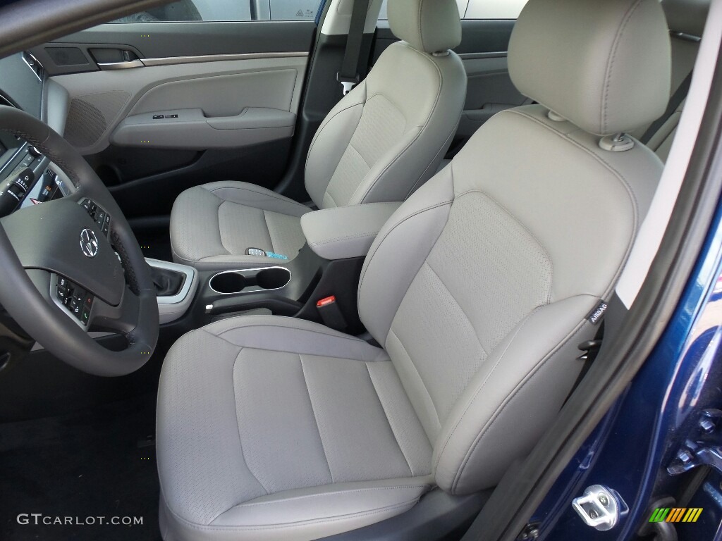 2017 Elantra Limited - Lakeside Blue / Gray photo #10