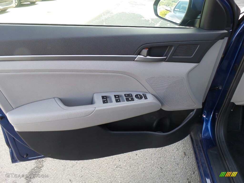 2017 Elantra Limited - Lakeside Blue / Gray photo #14