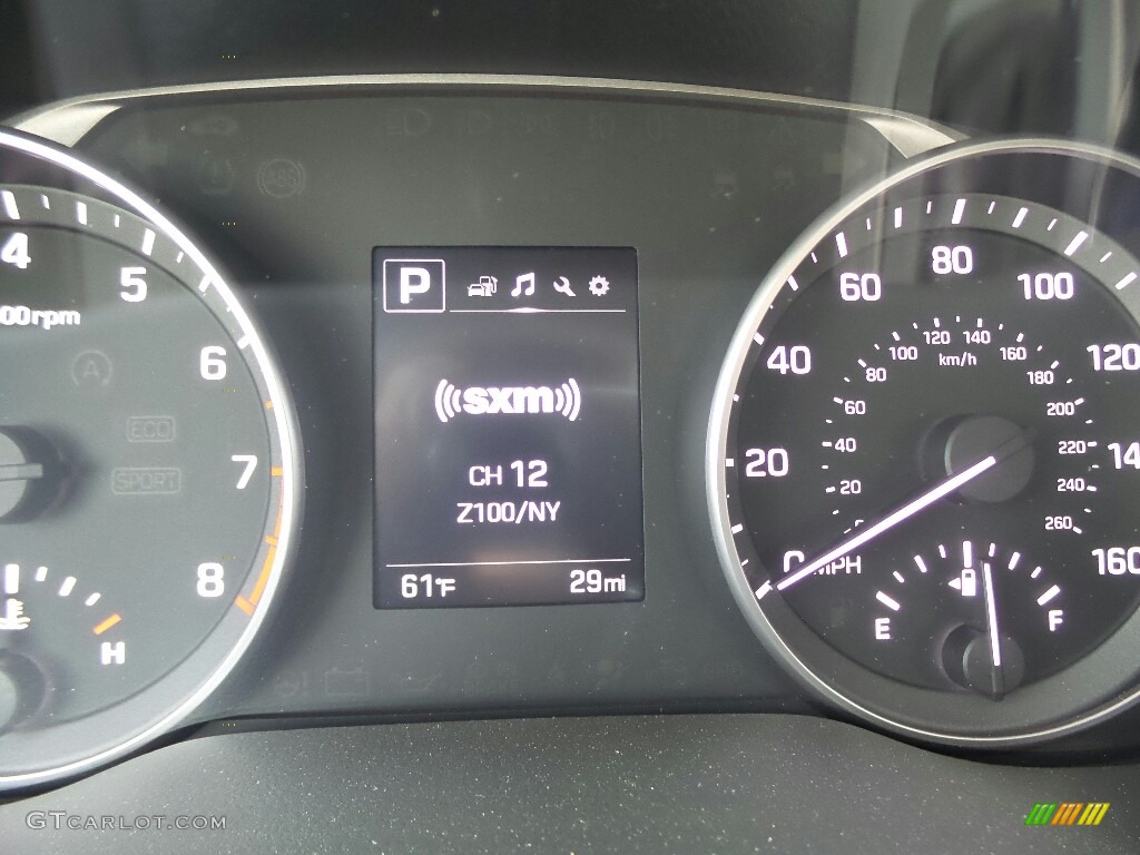 2017 Elantra Limited - Lakeside Blue / Gray photo #19