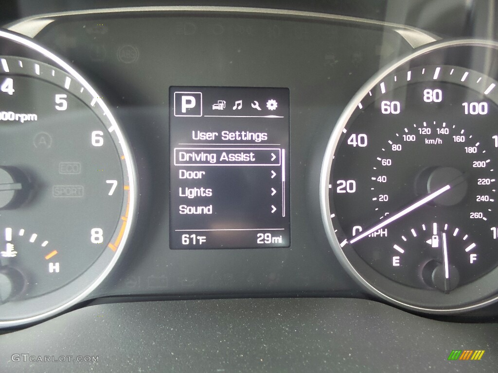 2017 Elantra Limited - Lakeside Blue / Gray photo #21