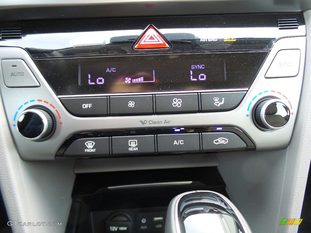 2017 Elantra Limited - Lakeside Blue / Gray photo #30