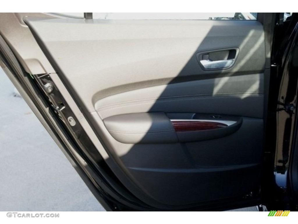 2017 TLX Technology Sedan - Crystal Black Pearl / Ebony photo #14