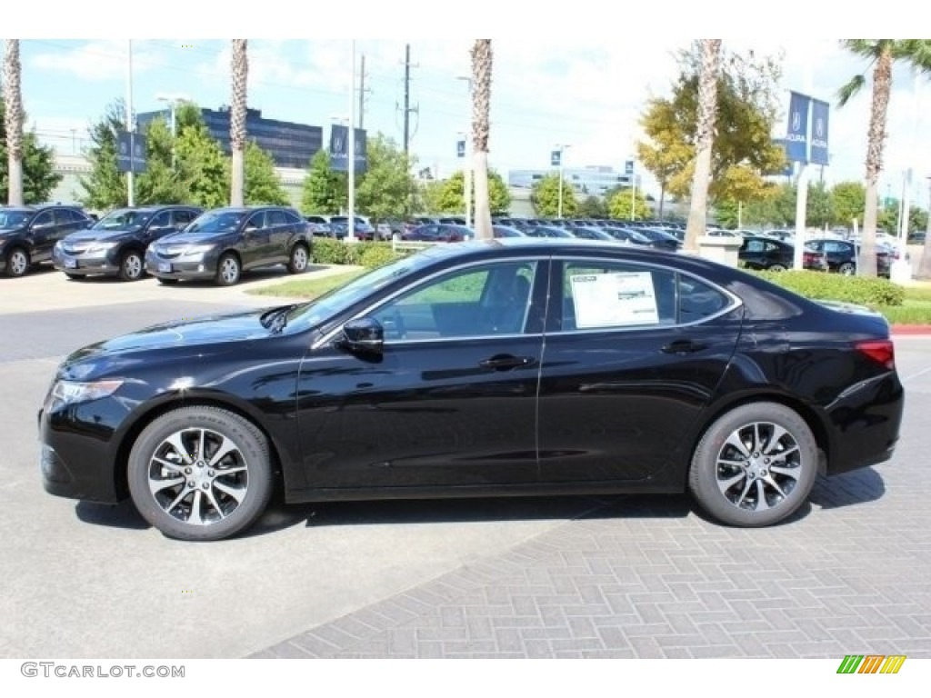 2017 TLX Sedan - Crystal Black Pearl / Espresso photo #52