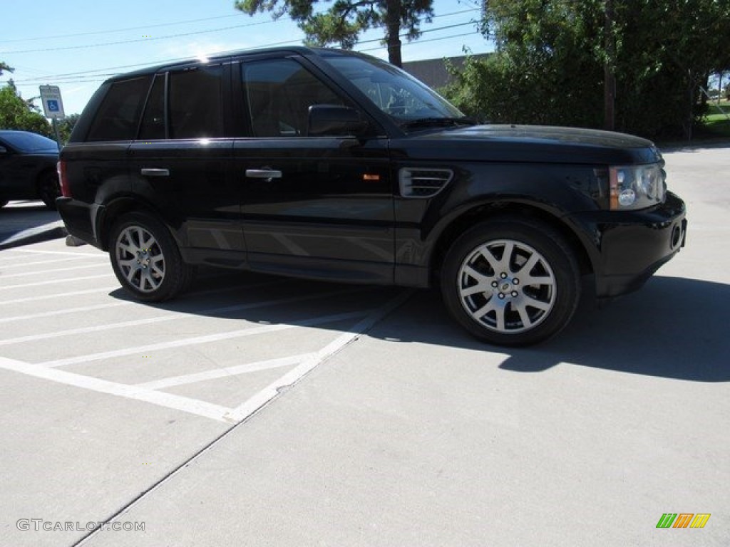 2007 Range Rover Sport HSE - Java Black Pearl / Ebony Black photo #1