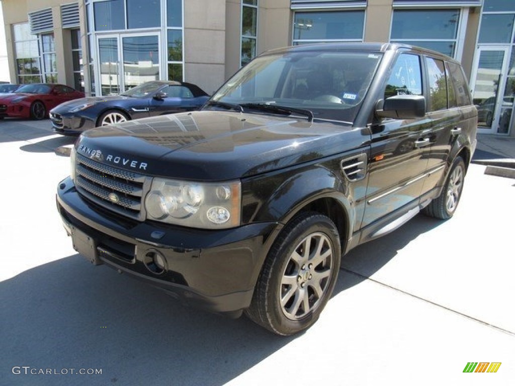 2007 Range Rover Sport HSE - Java Black Pearl / Ebony Black photo #11