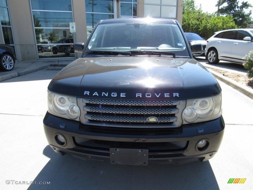 2007 Range Rover Sport HSE - Java Black Pearl / Ebony Black photo #12