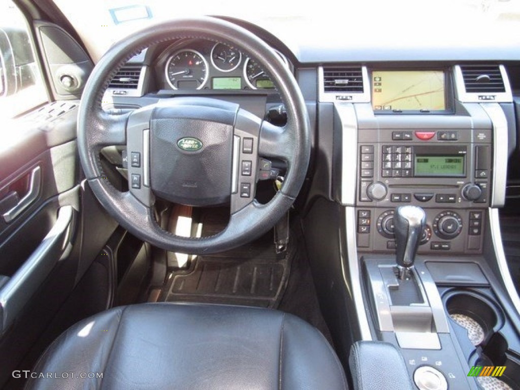 2007 Range Rover Sport HSE - Java Black Pearl / Ebony Black photo #14