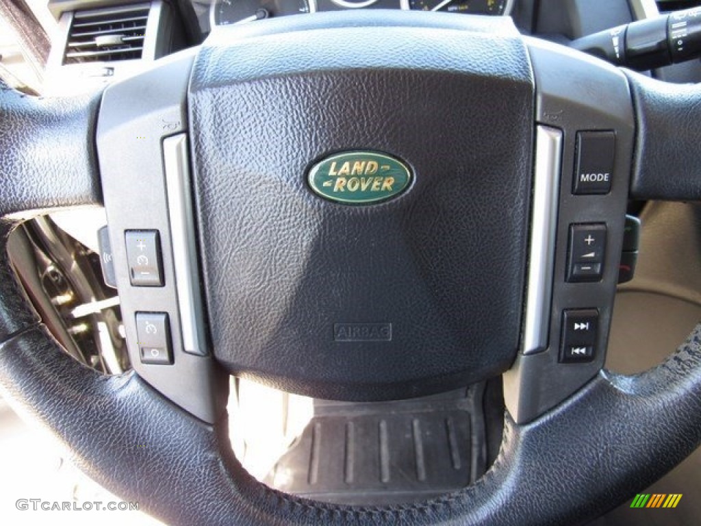 2007 Range Rover Sport HSE - Java Black Pearl / Ebony Black photo #28
