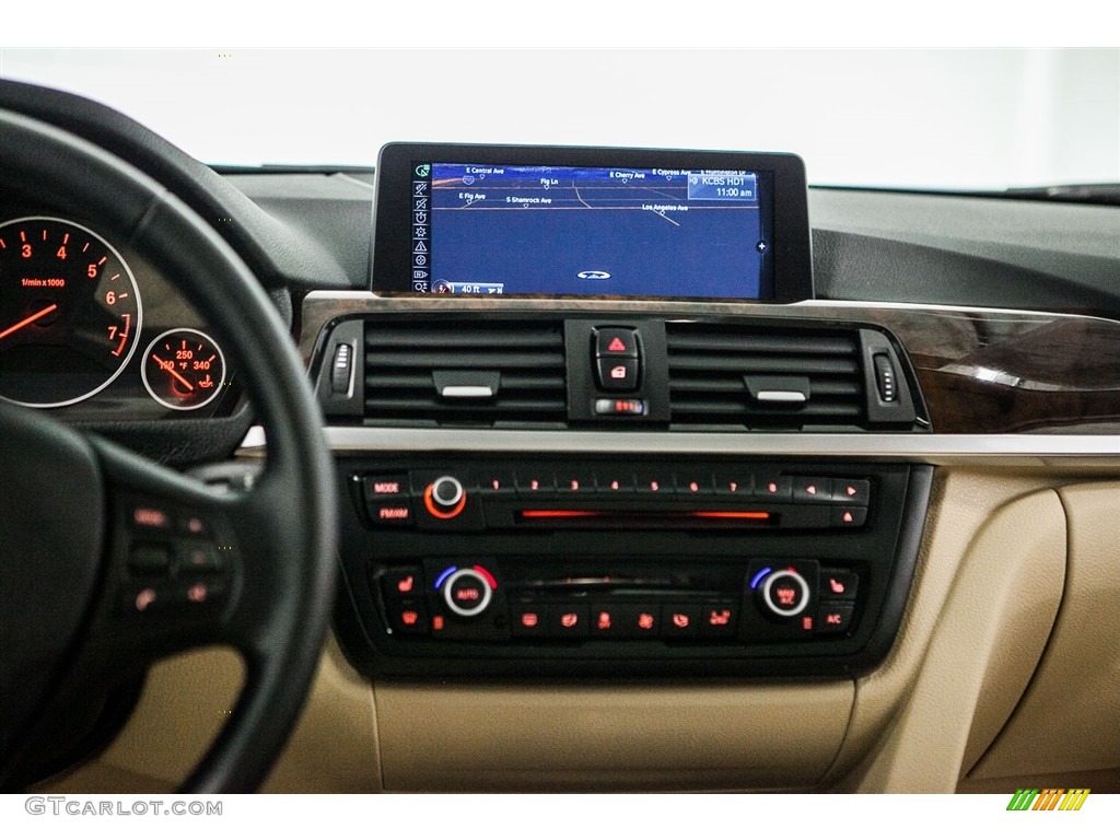 2014 3 Series 320i Sedan - Liquid Blue Metallic / Venetian Beige photo #5