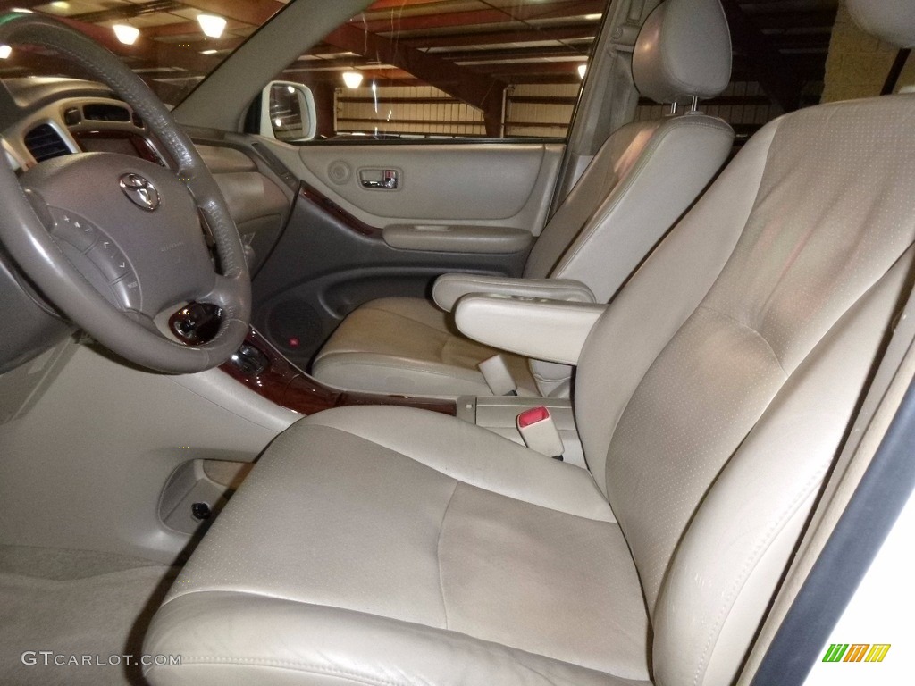 2006 Highlander Limited 4WD - Super White / Ivory Beige photo #5