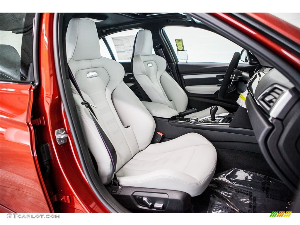 Silverstone Interior 2017 BMW M3 Sedan Photo #116403731