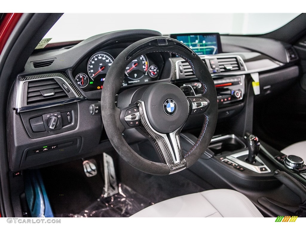 Silverstone Interior 2017 BMW M3 Sedan Photo #116403812