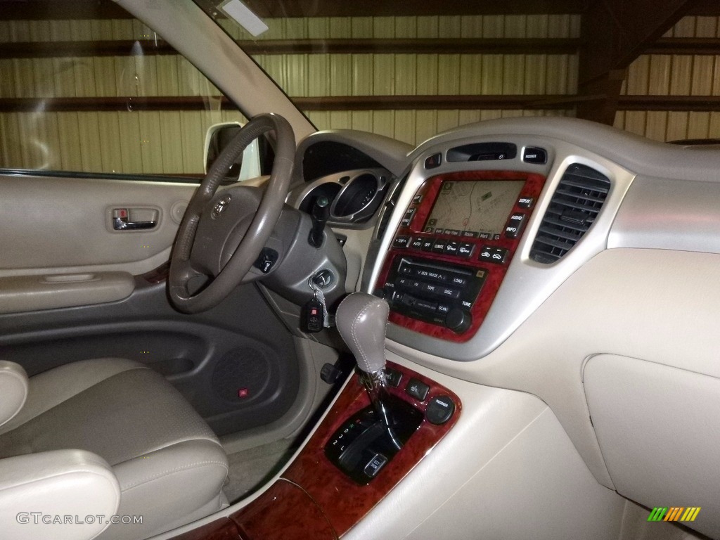 2006 Highlander Limited 4WD - Super White / Ivory Beige photo #11