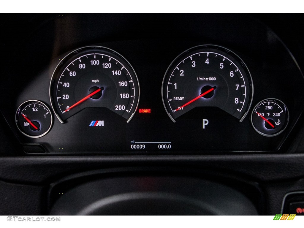 2017 BMW M3 Sedan Gauges Photo #116403833