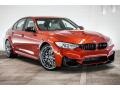 Sakhir Orange II Metallic 2017 BMW M3 Sedan Exterior