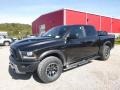 2017 Brilliant Black Crystal Pearl Ram 1500 Rebel Crew Cab 4x4  photo #1