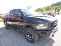 2017 Brilliant Black Crystal Pearl Ram 1500 Rebel Crew Cab 4x4  photo #11