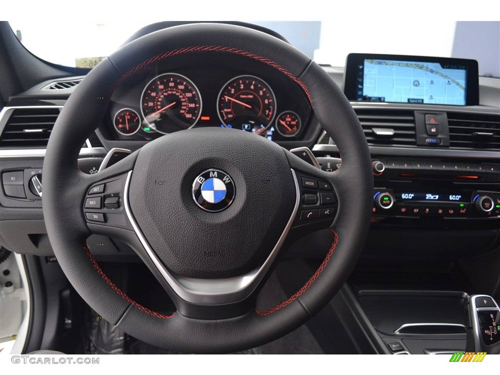 2017 3 Series 330i xDrive Sports Wagon - Alpine White / Black photo #15