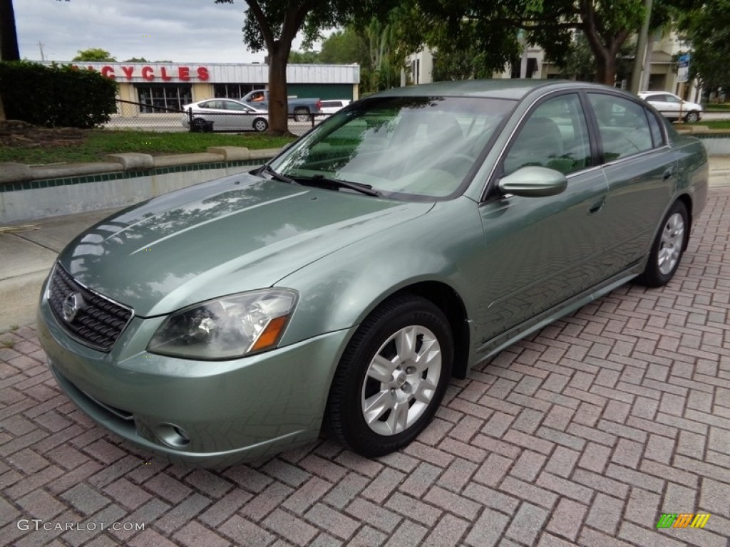 2006 Altima 2.5 S - Mystic Emerald Metallic / Blond photo #1